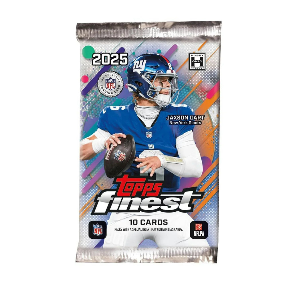 2025 Topps Finest Football Hobby Box (Ships Sealed Only) - D