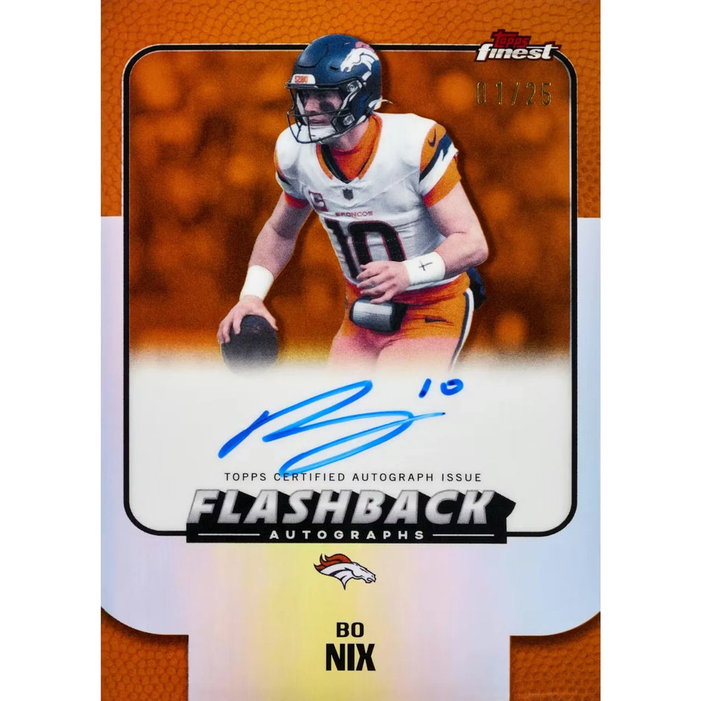 2025 Topps Finest Football Hobby 8 Box Case (Ships Sealed Only) - D