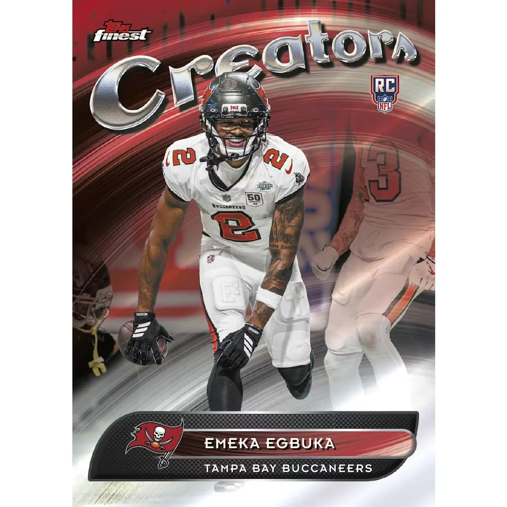 2025 Topps Finest Football Hobby 8 Box Case (Ships Sealed Only) - D