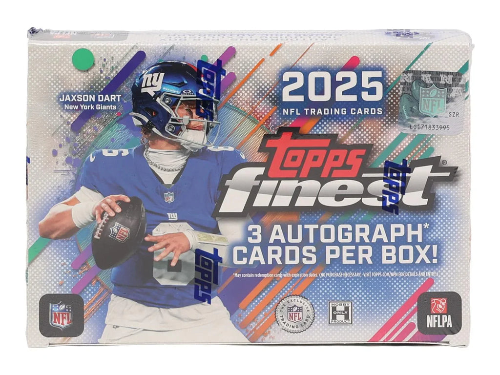 2025 Topps Finest Football Delight Box (Ships Sealed Only) - D