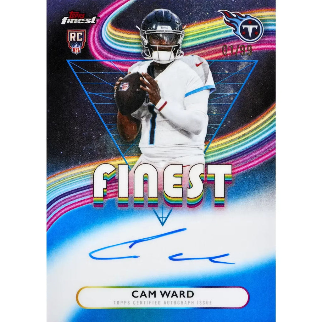 2025 Topps Finest Football Delight 8 Box Case (Ships Sealed Only) - B