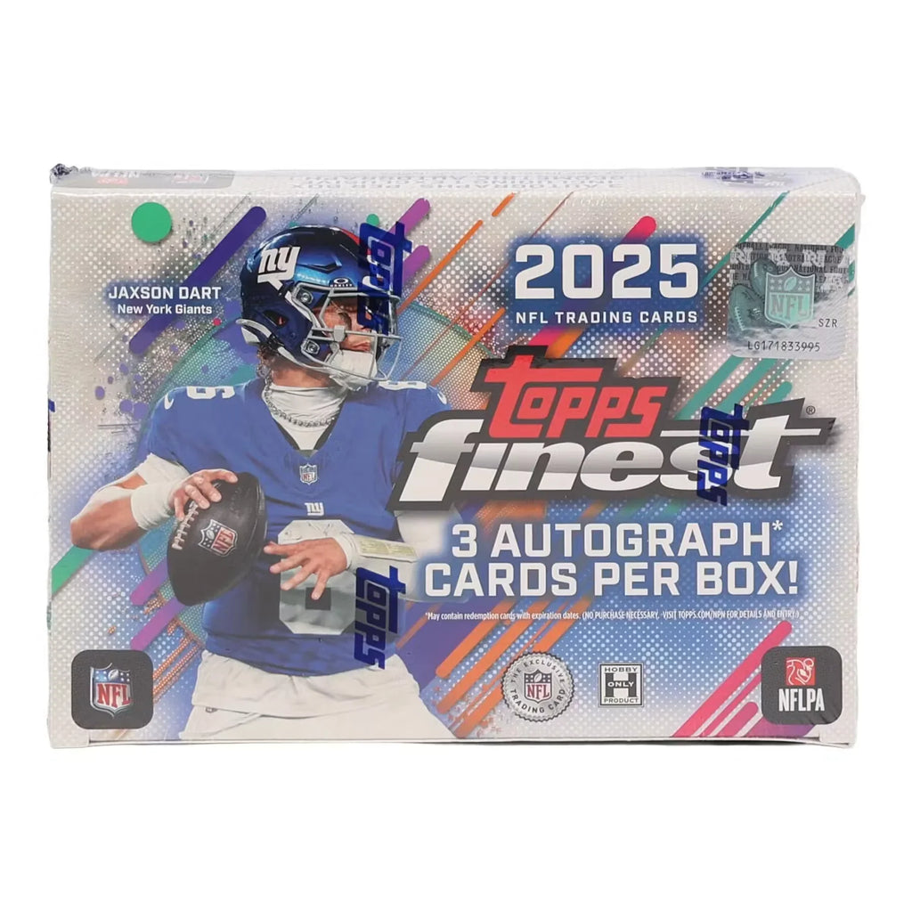 2025 Topps Finest Football Delight 8 Box Case (Ships Sealed Only) - B