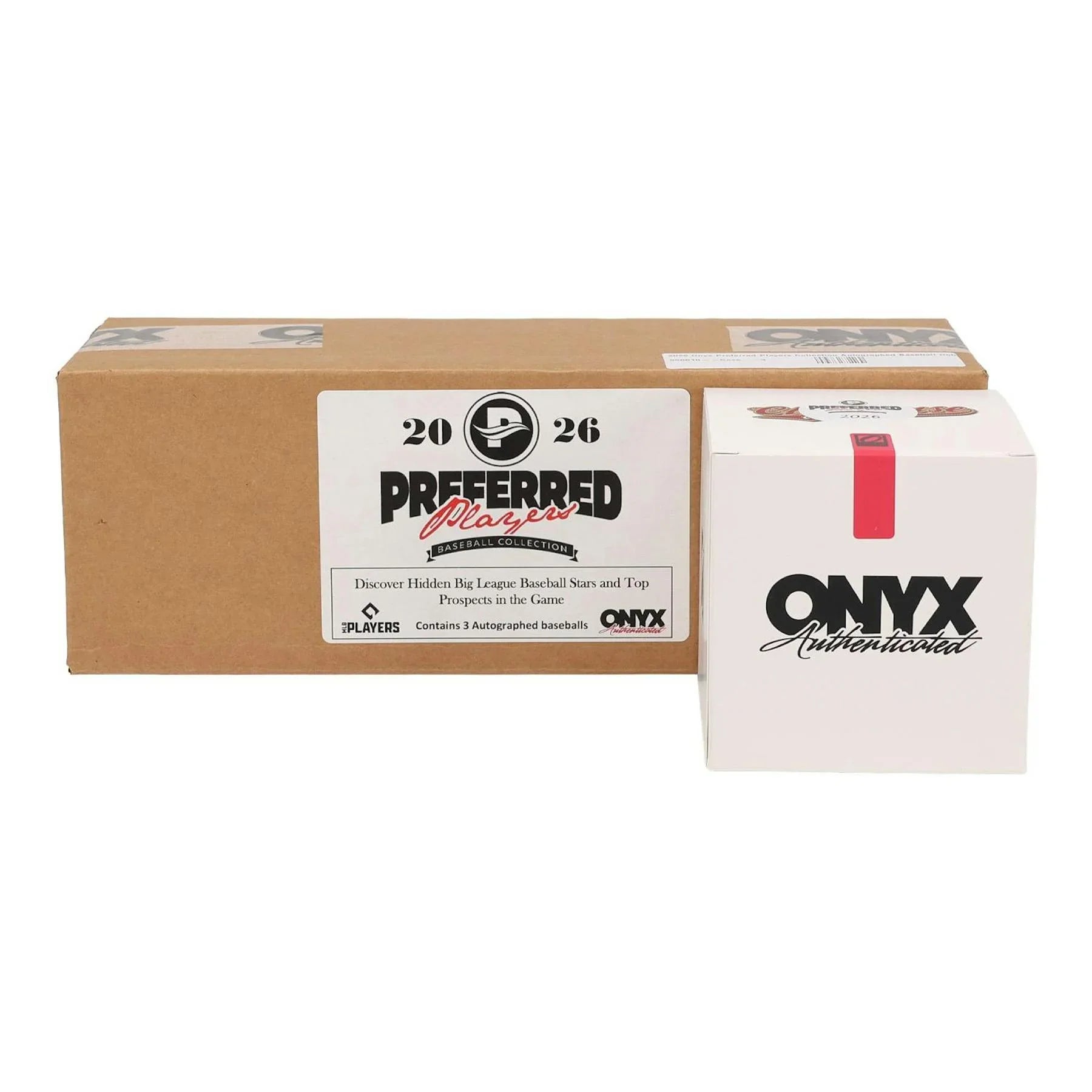 2026 Onyx Preferred Players Collection Autographed Baseball Hobby 3 Box Case (Ships Sealed Only) - D1