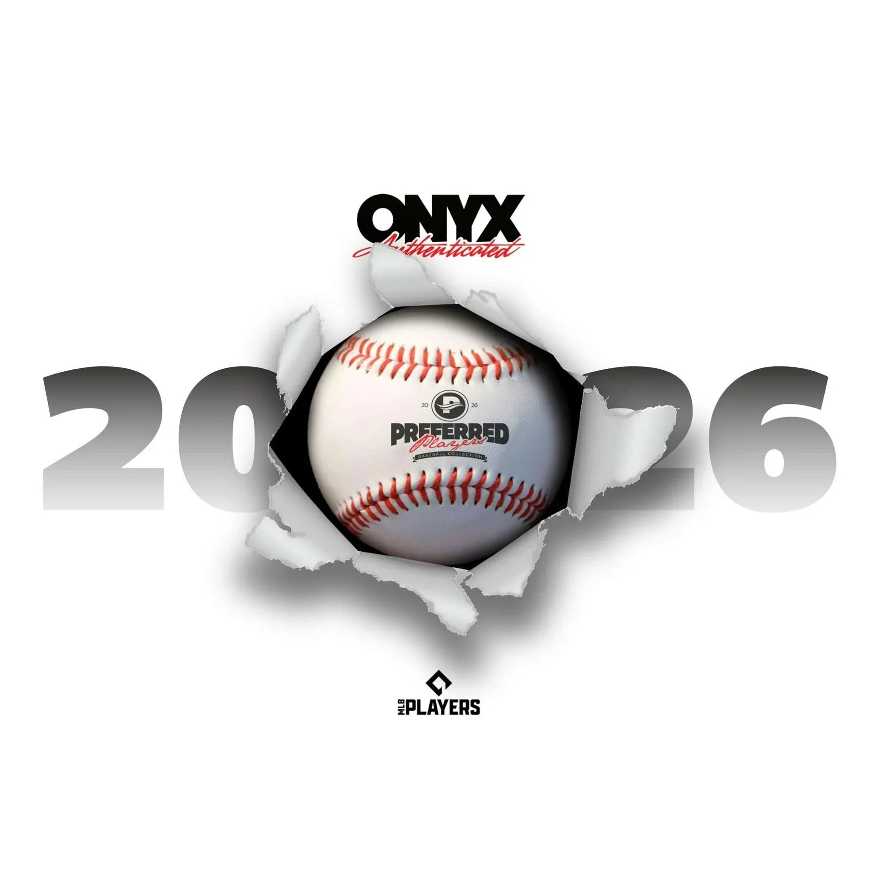 2026 Onyx Preferred Players Collection Autographed Baseball Hobby 3 Box Case (Ships Sealed Only) - D1