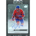 Nick Suzuki Signed 2023-24 Upper Deck Clear Cut Card | Auto/25