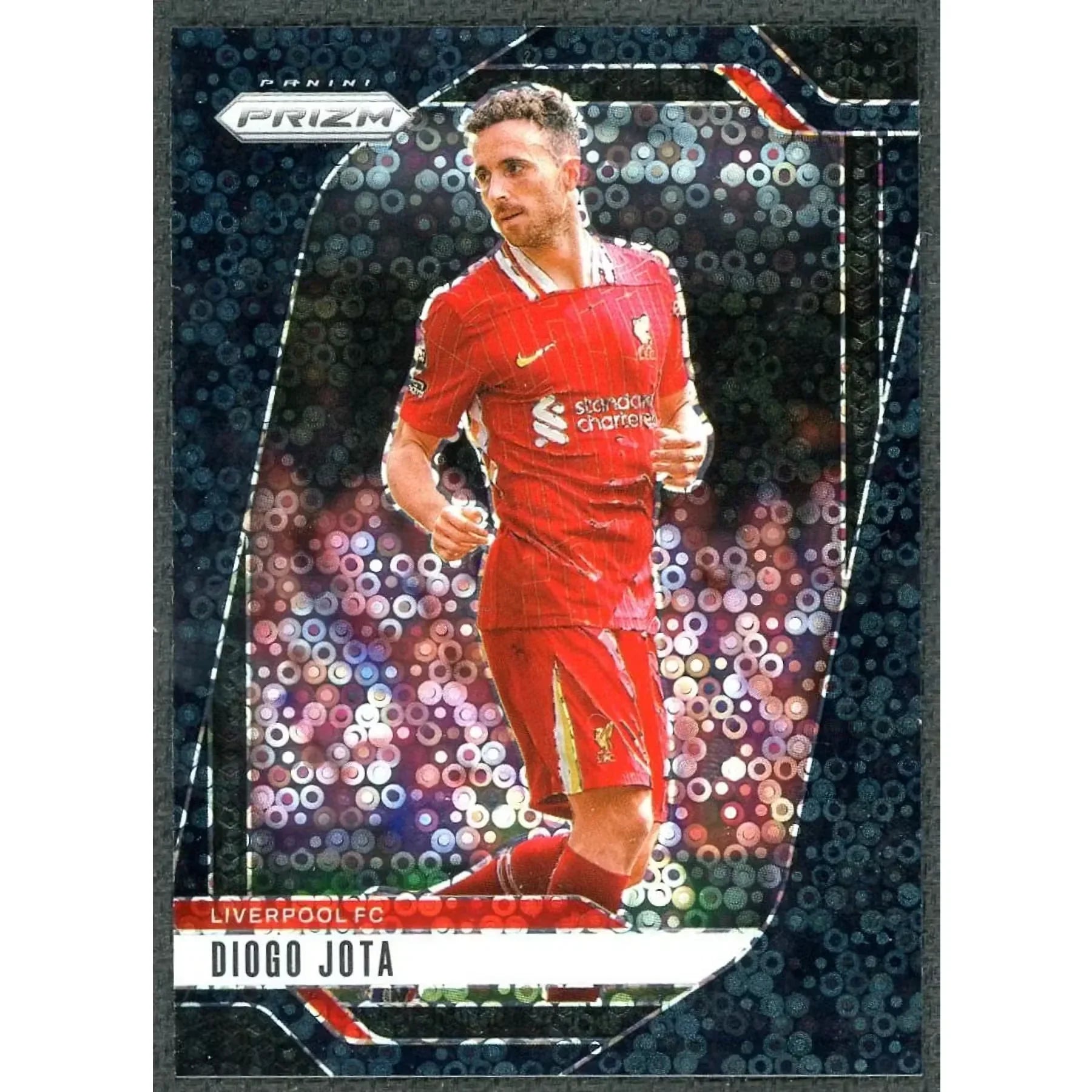Diogo Jota Black Disco 1/1 Panini Prizm Premier League #46 Card | 2024-25