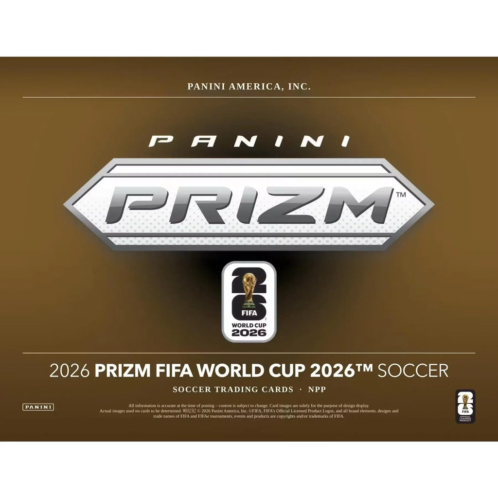 2026 Panini Prizm FIFA World Cup Soccer Blaster Box | Presell (Ships Sealed Only)
