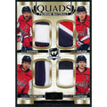 2021-22 The Cup Ovechkin Carlson Kuznetsov Backstrom Quad Premium Materials |/5