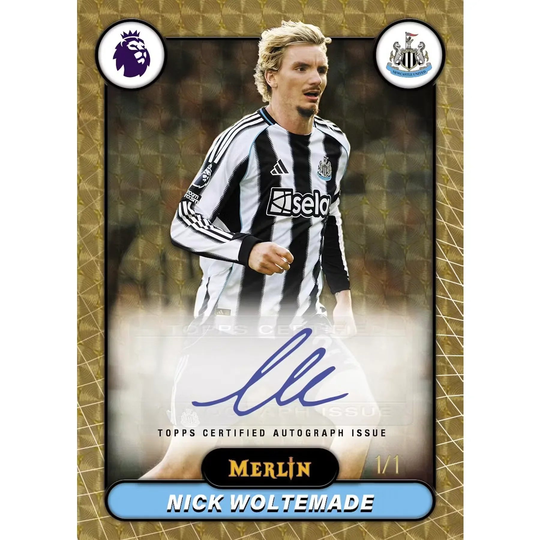 2025-26 Topps Merlin Premier League Hobby Box | Soccer Cards (Ships Sealed Only)