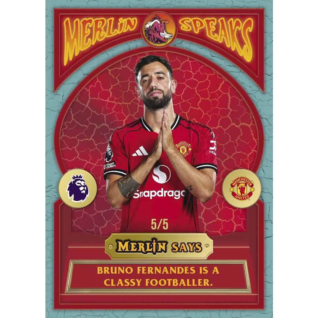 2025-26 Topps Merlin Premier League Hobby Box | Soccer Cards (Ships Sealed Only)