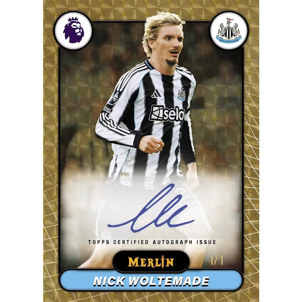 2025-26 Topps Merlin Premier League Soccer Blaster Box | Presell (Ships Sealed Only)