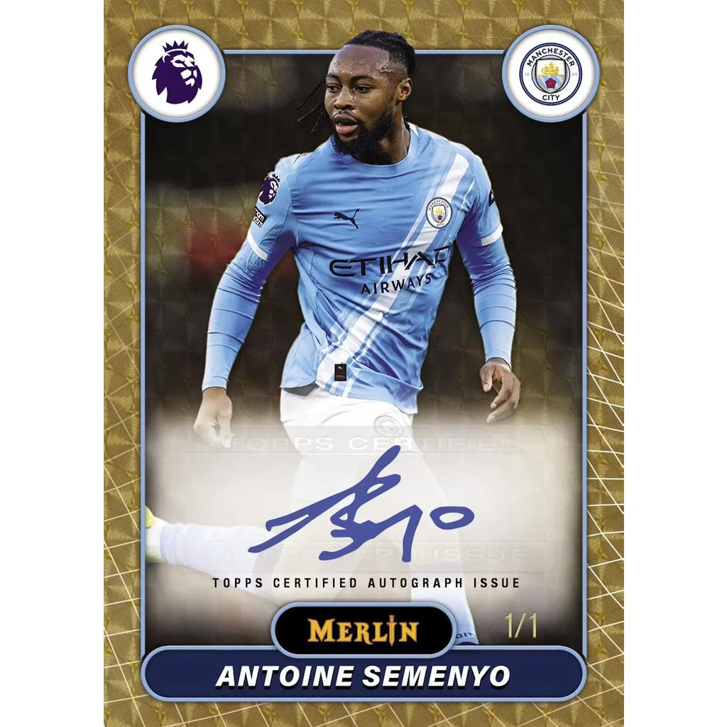 2025-26 Topps Merlin Premier League Soccer Blaster Box | Presell (Ships Sealed Only)