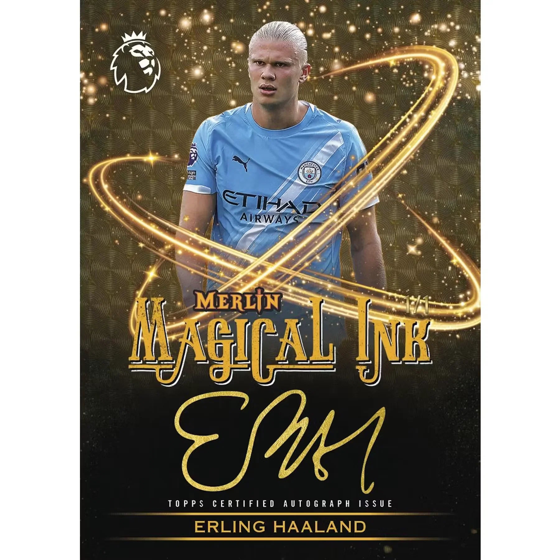 2025-26 Topps Merlin Premier League Soccer Blaster 40-Box Case (Ships Sealed Only)