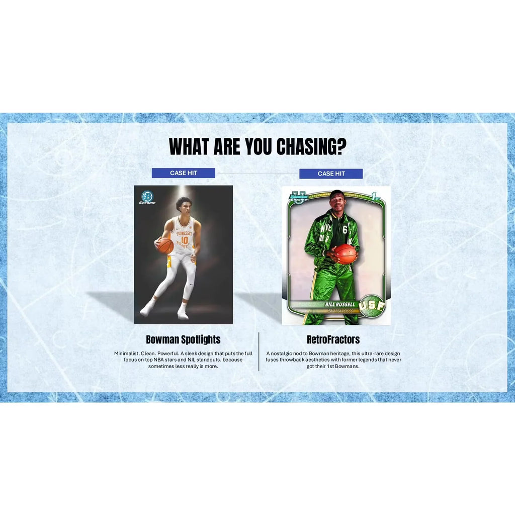2025 26 Bowman Basketball Hanger 64 Box Case (Ships Sealed Only)