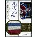 Patrick Roy Signed 2012-13 Panini Dominion Card | Peerless Patches Auto/25