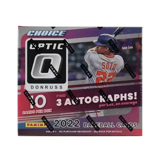 2022 Panini Donruss Optic Choice Baseball Hobby Box (Ships Sealed Only)