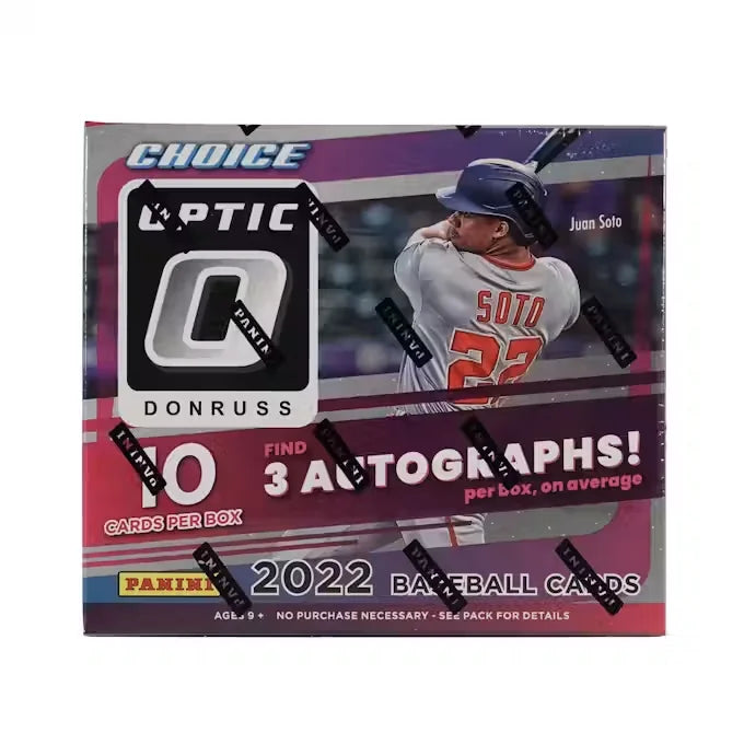 2022 Panini Donruss Optic Choice Baseball Hobby Box (Ships Sealed Only)