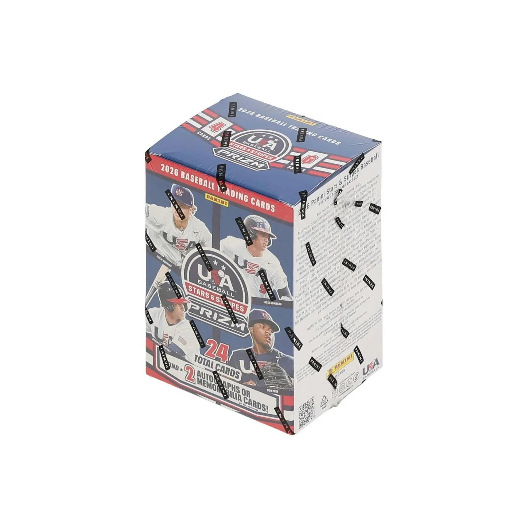 2026 Panini USA Stars Stripes Prizm Baseball Blaster 20 Box Case (Ships Sealed Only)