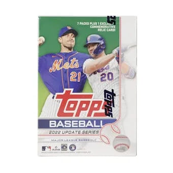 2022 Topps Update Series Baseball Blaster Box (Ships Sealed Only) - D