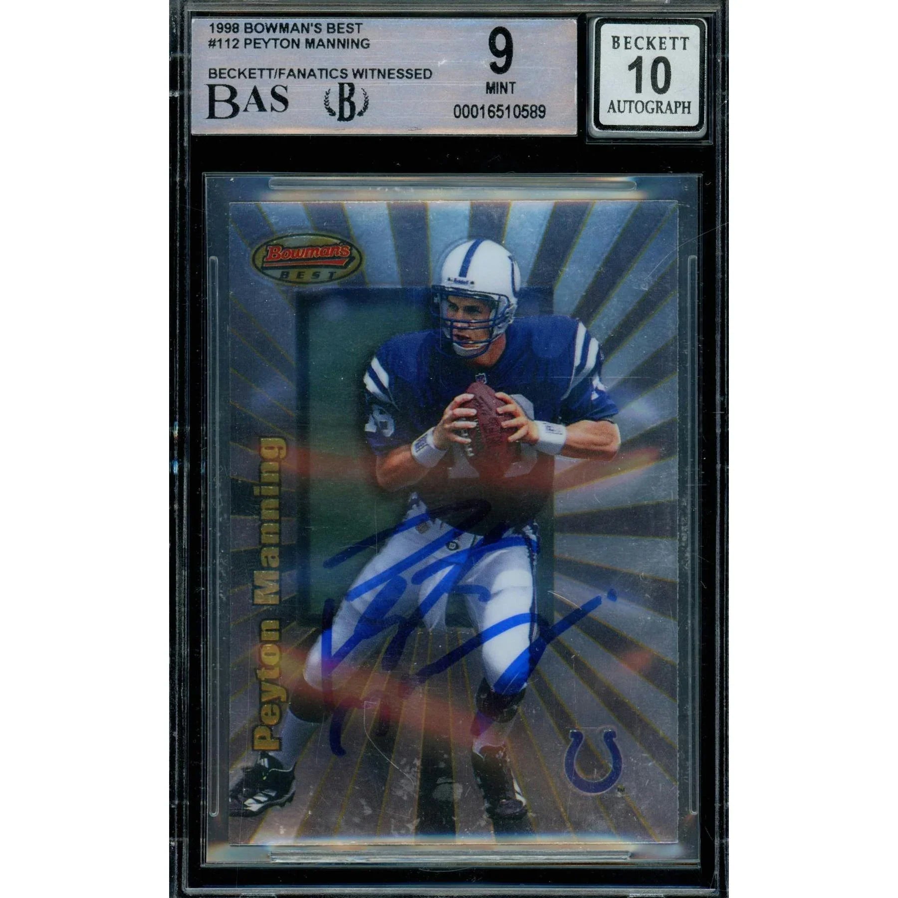 2026 Hit Parade Autographed Slabbed Football Card Rookie Edition Series 2 Hobby Box (Ships Sealed Only)