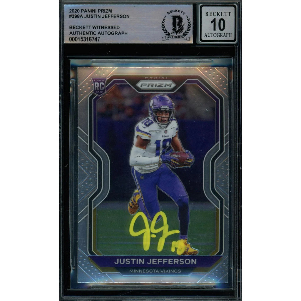 2026 Hit Parade Autographed Slabbed Football Card Rookie Edition Series 2 Hobby Box (Ships Sealed Only)