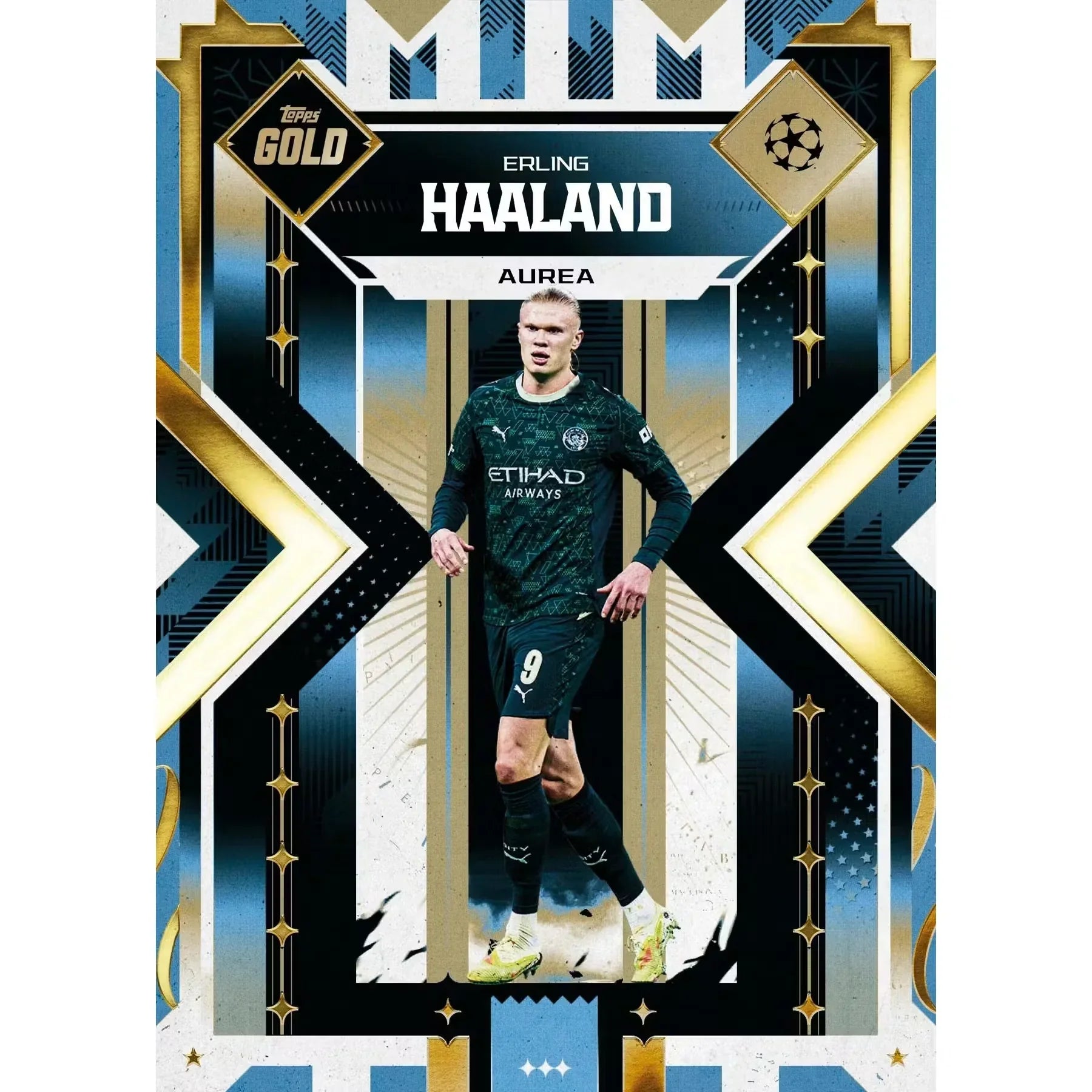2025-26 Topps Gold UEFA Club Competitions Soccer Hobby Box (Ships Sealed Only)