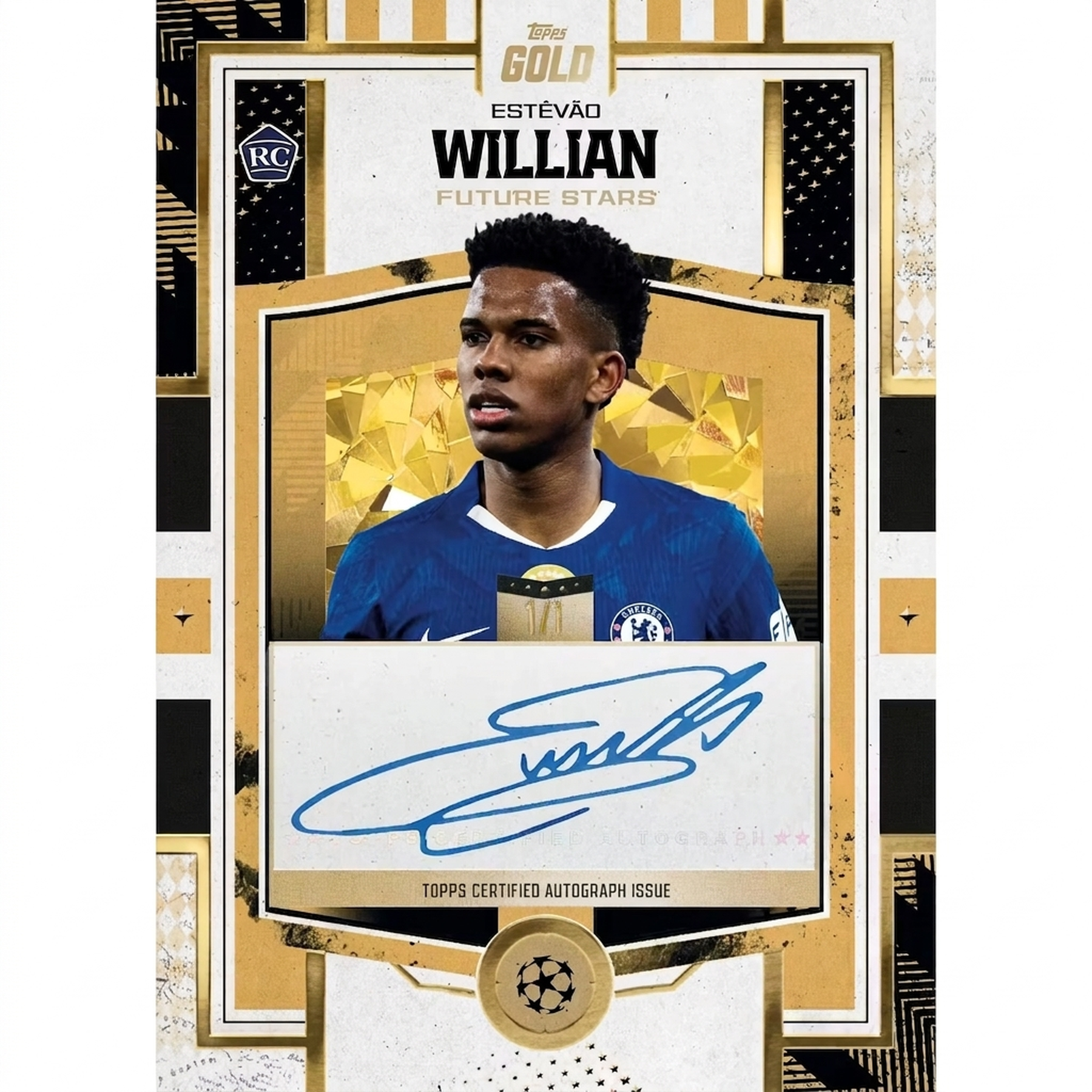 2025-26 Topps Gold UEFA Club Competitions Soccer Hobby Box (Ships Sealed Only)