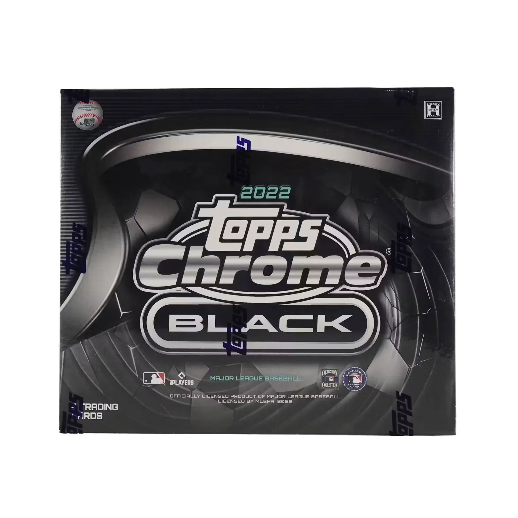 2022 Topps Chrome Black Baseball Hobby Box | Refractor & Autograph (Ships Sealed Only)