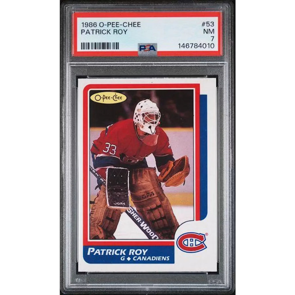 Patrick Roy 1968 O-Pee-Chee #53 Card | PSA 7