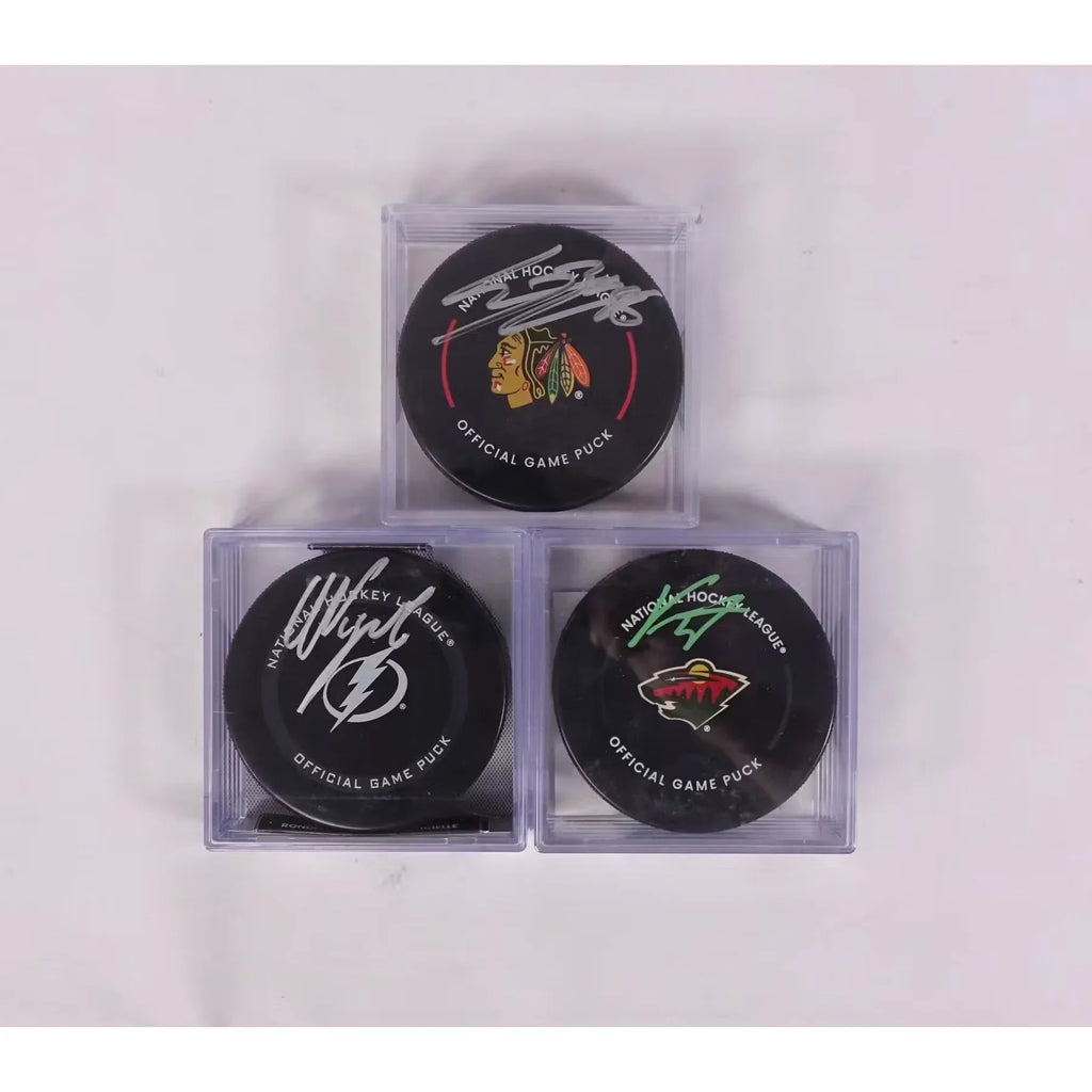 2025-26 Hit Parade Autographed Legendary Hockey Puck Series 9 Hobby 10-Box Case - Game Puck Edition