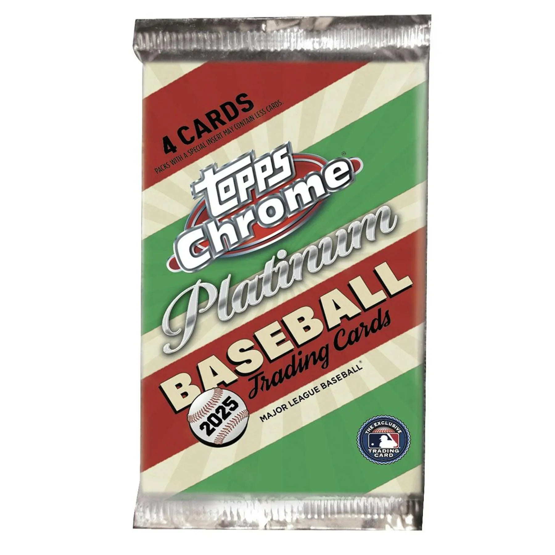 Topps'25 Chrome Platinum 55 Baseball Hobby 12 Box Case Presell Releases Jun 5th 2026 (Ships Sealed Only) - D1
