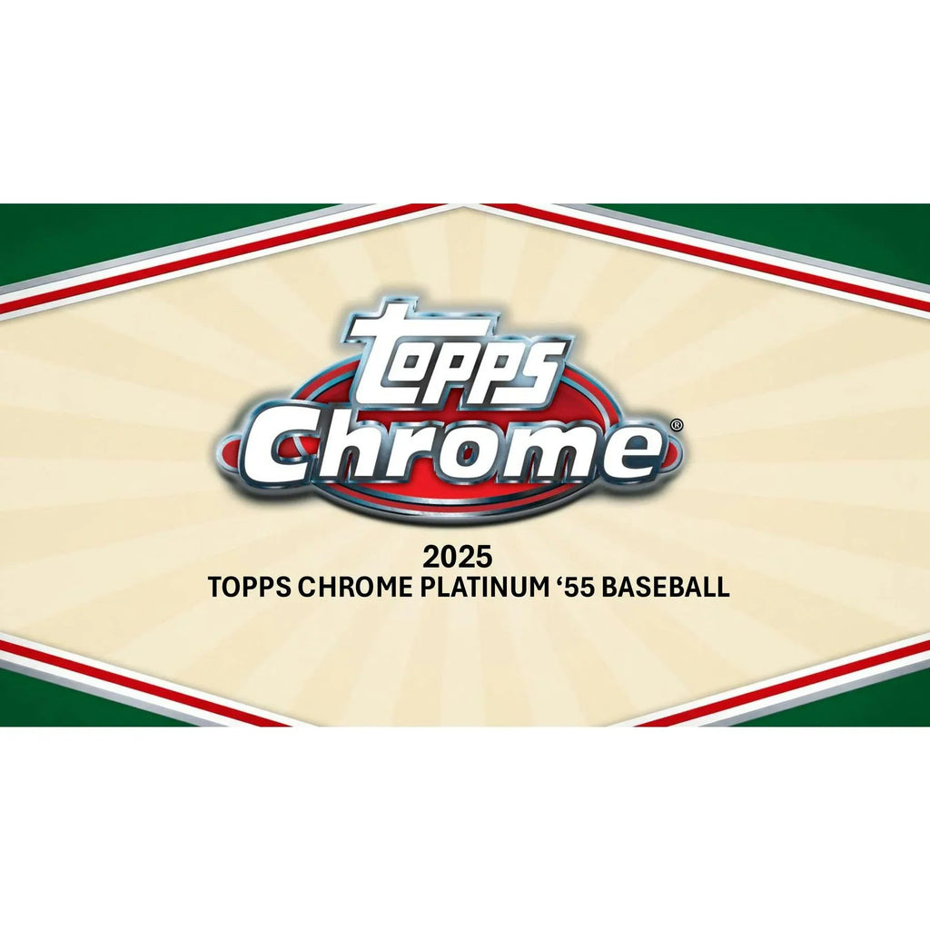 2025 Topps Chrome Platinum 55 Baseball Blaster 40 Box Case Presell Releases Jun 5th 2026 (Ships Sealed Only)