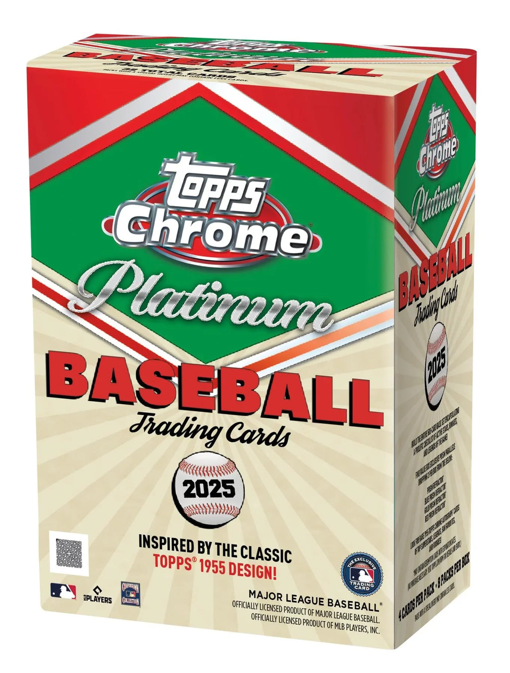 2025 Topps Chrome Platinum 55 Baseball Blaster 40 Box Case Presell Releases Jun 5th 2026 (Ships Sealed Only)