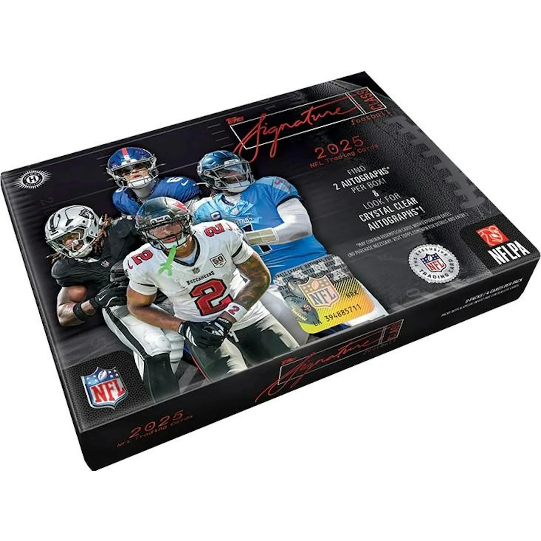 2025 Topps Signature Class Football Hobby 12-Box Case (Ships Sealed Only) - D