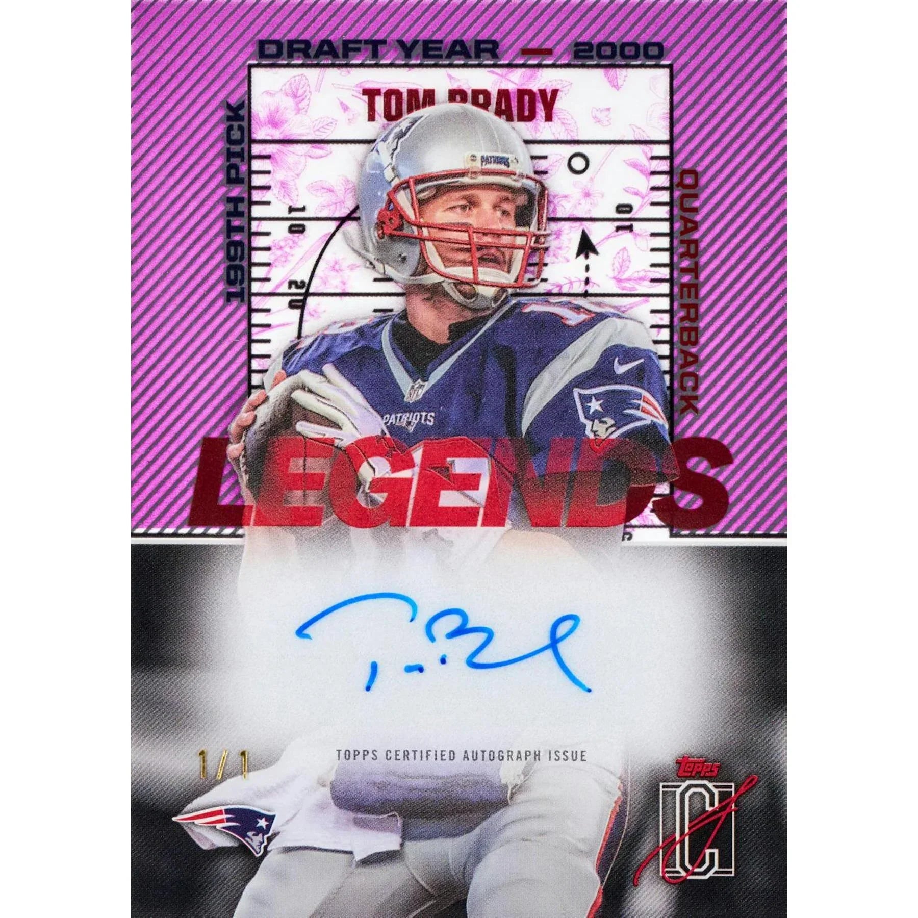 2025 Topps Signature Class Football Hobby 12-Box Case (Ships Sealed Only) - D