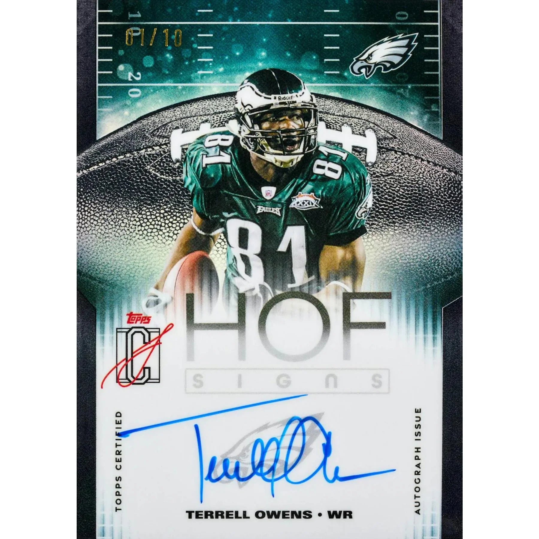 2025 Topps Signature Class Football Hobby 12-Box Case (Ships Sealed Only) - D