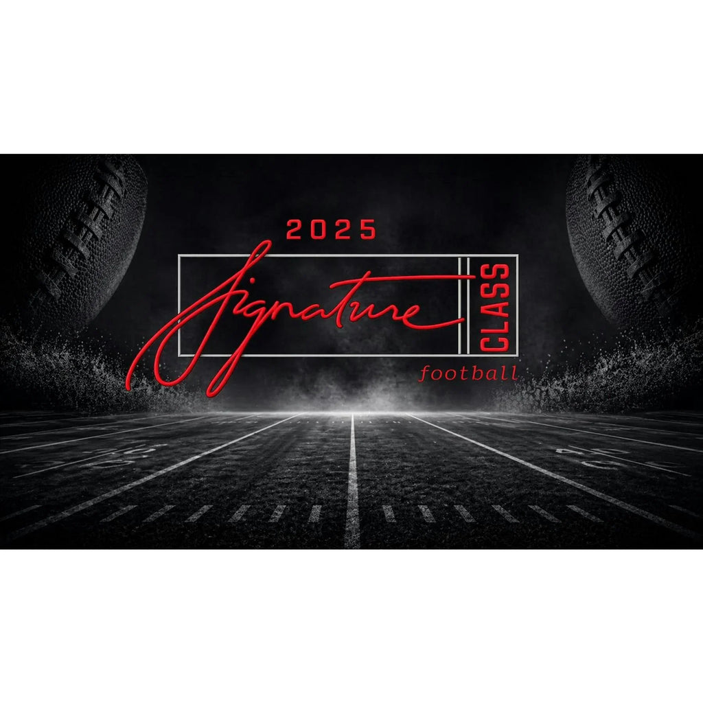 2025 Topps Signature Class Football Hobby 12-Box Case (Ships Sealed Only) - D