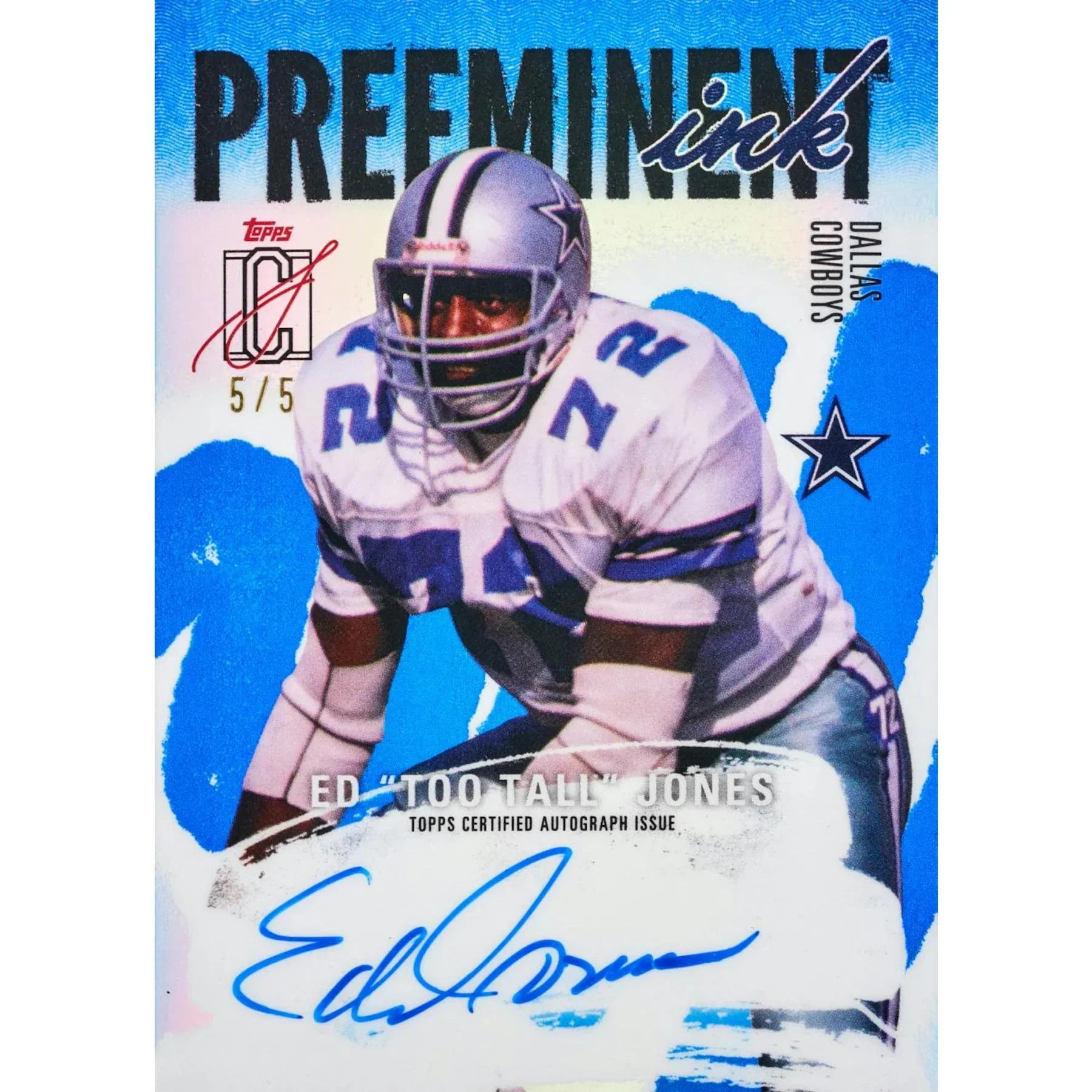 2025 Topps Signature Class Football Hobby 12-Box Case (Ships Sealed Only) - D
