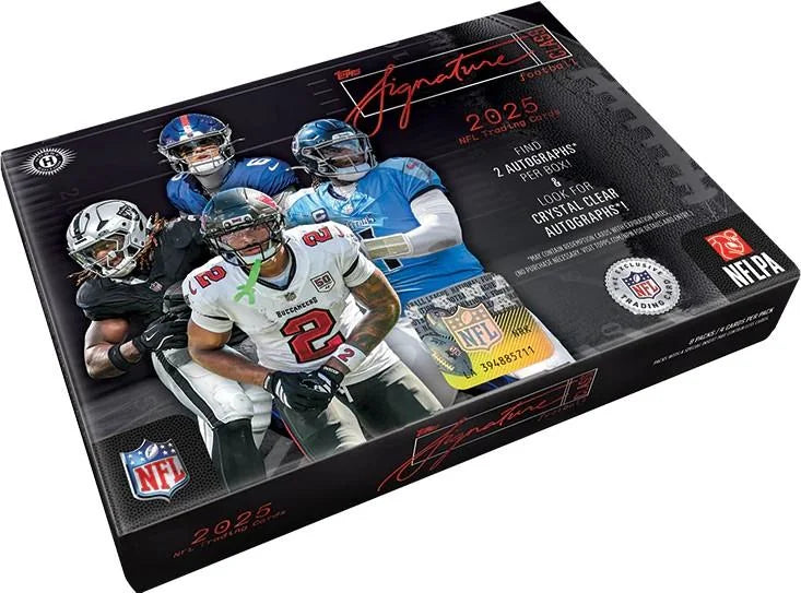 2025 Topps Signature Class Football Hobby 12-Box Case (Ships Sealed Only) - D