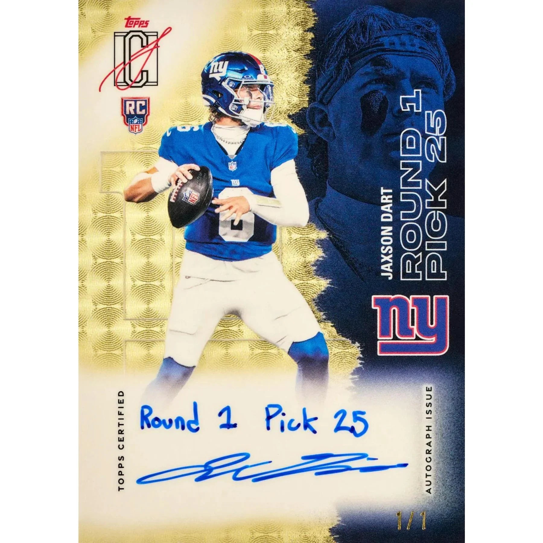 2025 Topps Signature Class Football Hobby Jumbo Box Presell (Ships Sealed Only)