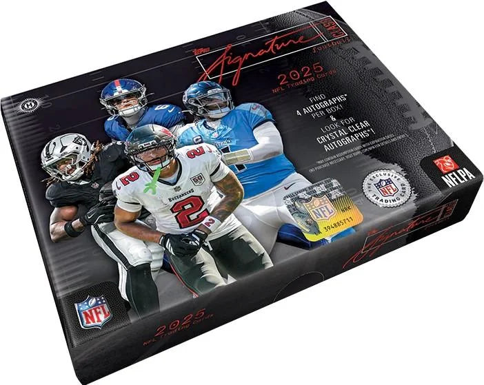2025 Topps Signature Class Football Hobby Jumbo Box Presell (Ships Sealed Only)