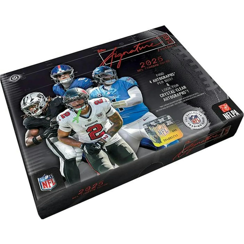 Topps Signature 2025 Class Football Hobby Jumbo 6 Box Case Presell Releases Jun 5th 2026 (Ships Sealed Only) - D2
