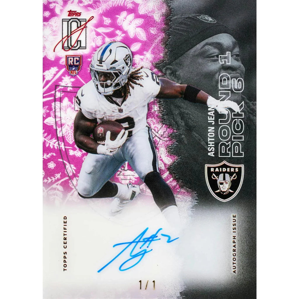 Topps Signature 2025 Class Football Hobby Jumbo 6 Box Case Presell Releases Jun 5th 2026 (Ships Sealed Only) - D2