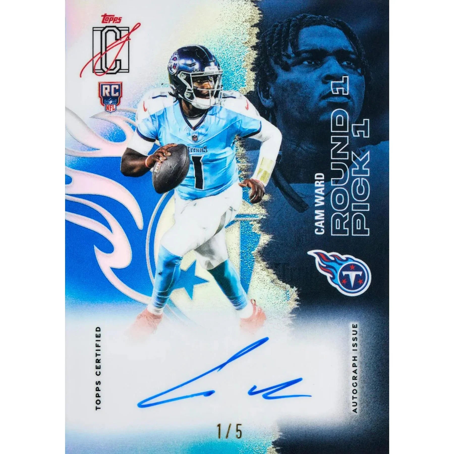 Topps Signature 2025 Class Football Hobby Jumbo 6 Box Case Presell Releases Jun 5th 2026 (Ships Sealed Only) - D2