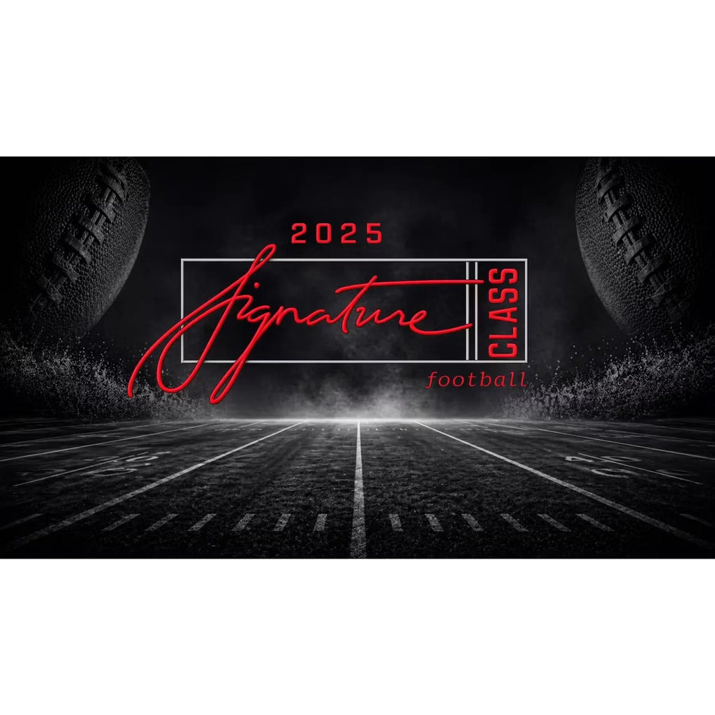 2025 Topps Signature Class Football Mega 20 Box Case Presell (Ships Sealed Only) - D