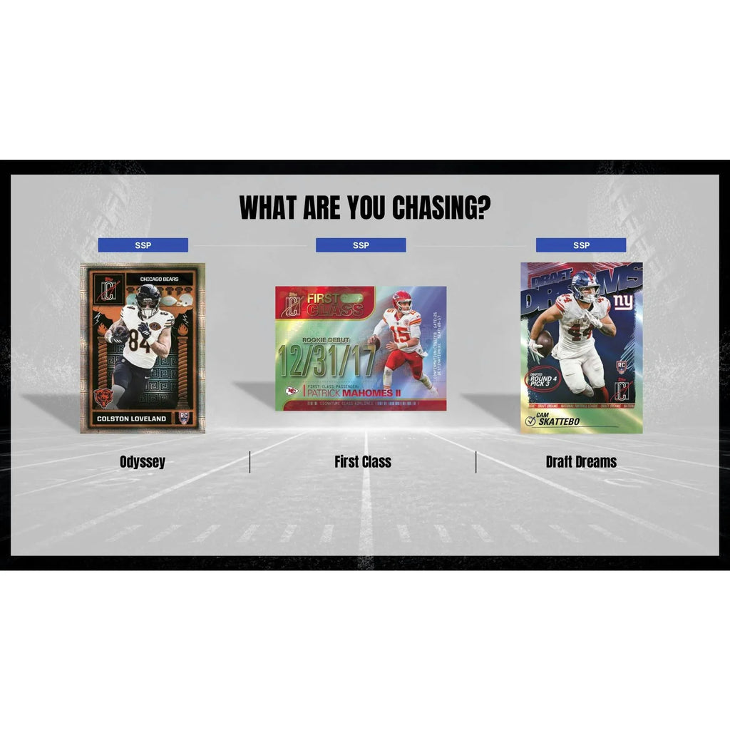 2025 Topps Signature Class Football Mega 20 Box Case Presell (Ships Sealed Only) - D