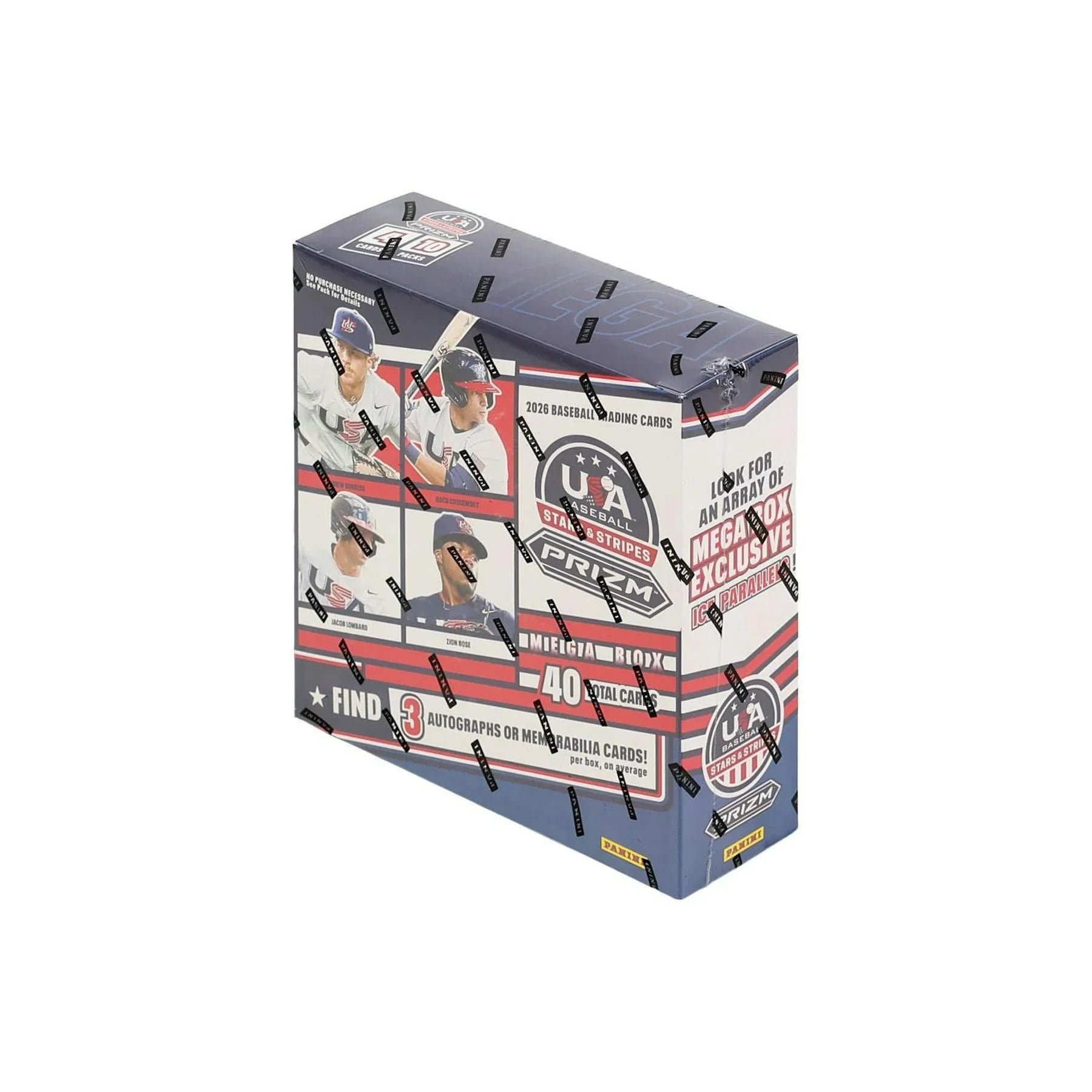 2026 Panini USA Stars Stripes Prizm Baseball Mega 20 Box Case (Ships Sealed Only)