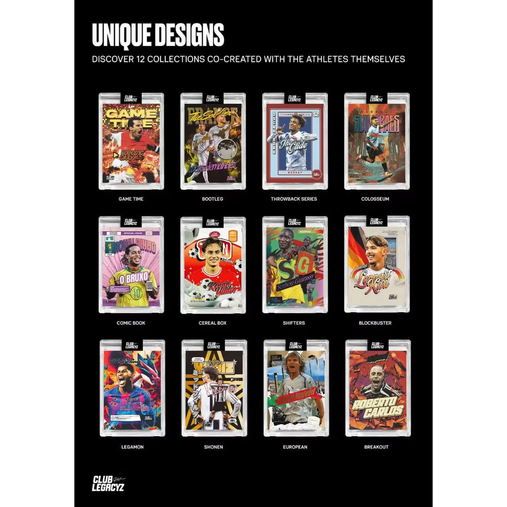 2026 Club Legacyz Icons World Heroes Fourth Edition Hobby Box | Presell (Ships Sealed Only)