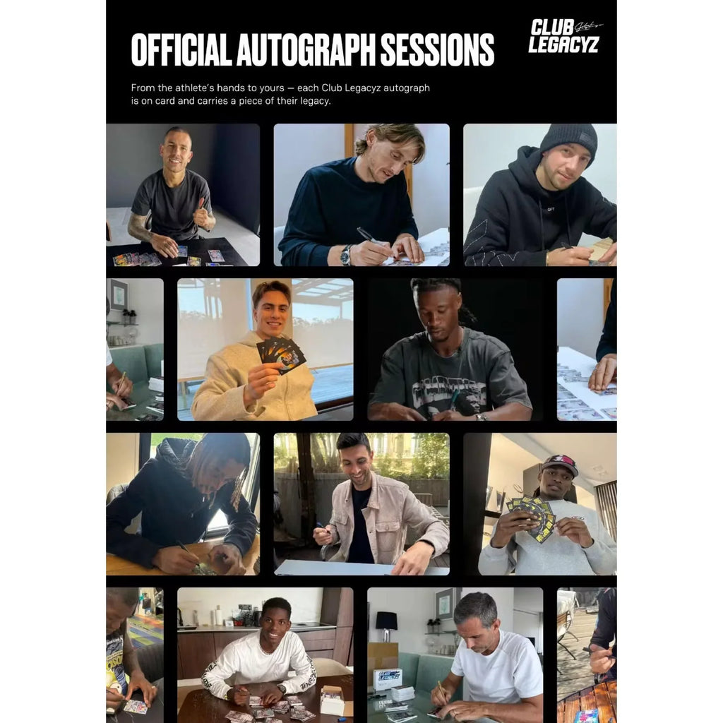 2026 Club Legacyz Icons World Heroes Fourth Edition Hobby 10-Box Case | Presell (Ships Sealed Only)