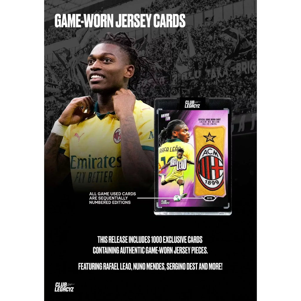 2026 Club Legacyz Icons World Heroes Fourth Edition Hobby 10-Box Case | Presell (Ships Sealed Only)